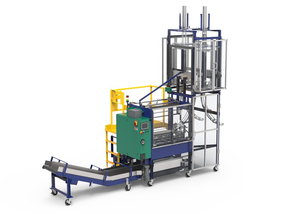 Rennco Pocket Conveyor Infeed System | DJS